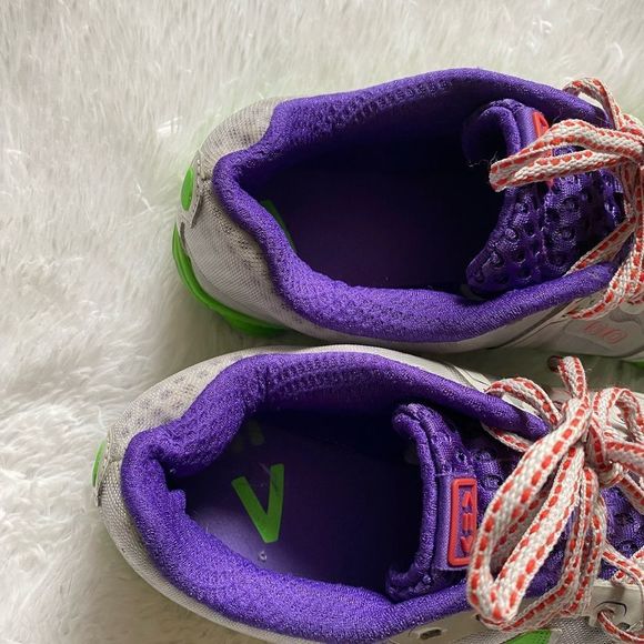New Balance Minimus Sneakers Vibram Soles Green Purple Gray Size 9.5 - Picture 5 of 13